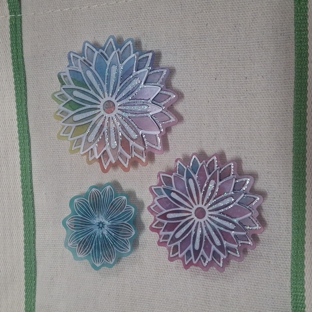 Set of Decorative Hand Crafted Accent Magnets